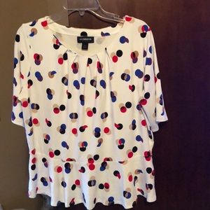 Peplum top by Liz Claiborne XL